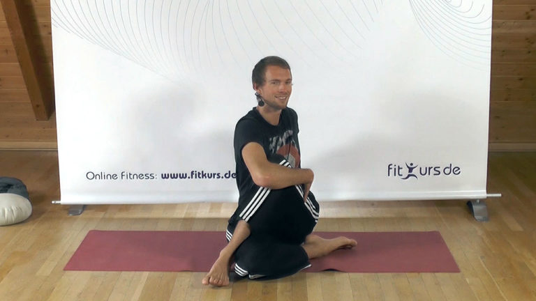Drehsitz yoga